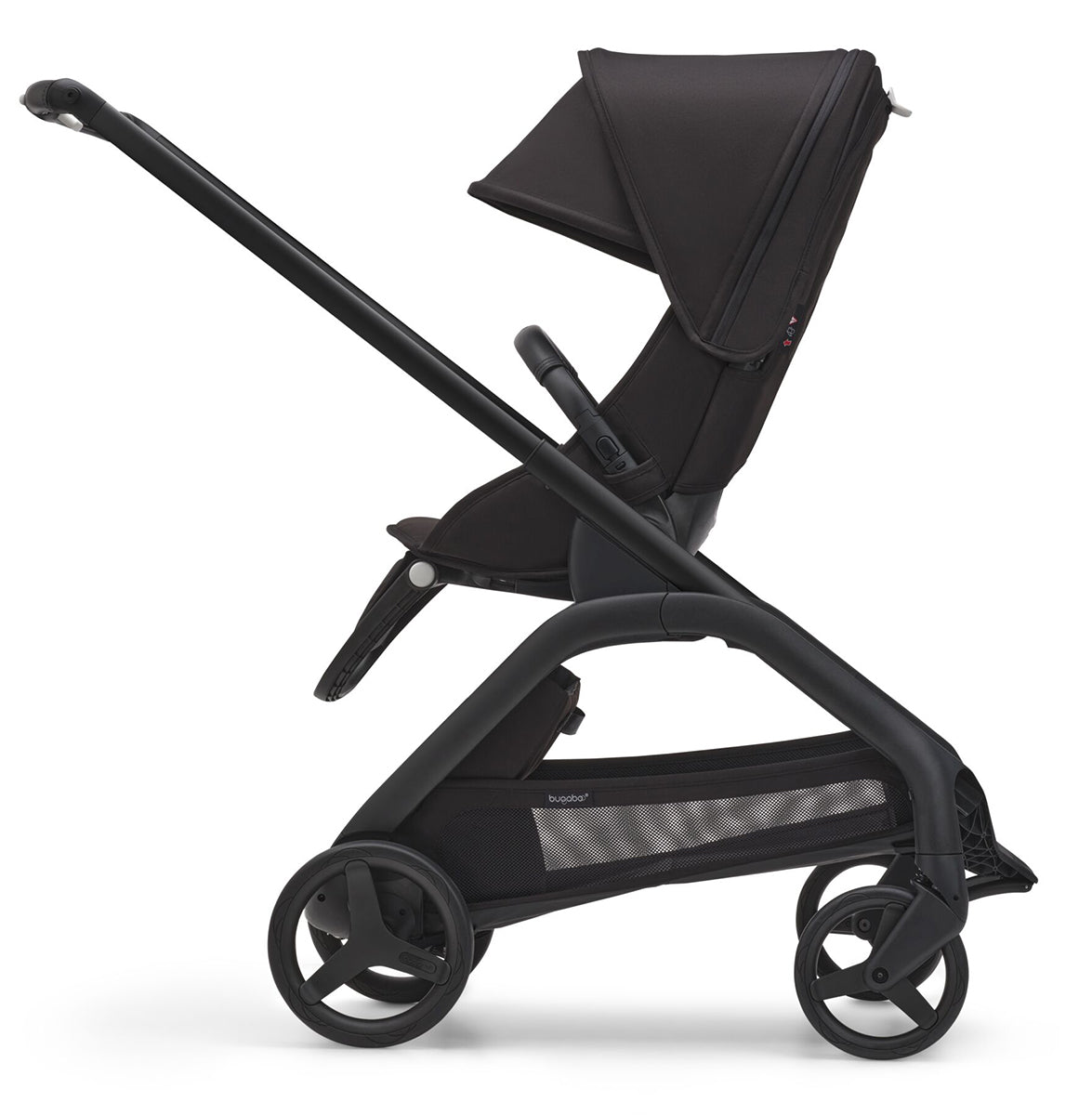 Bugaboo Dragonfly Complete Lightweight Compact Stroller - Black / Midnight Black / Midnight Black