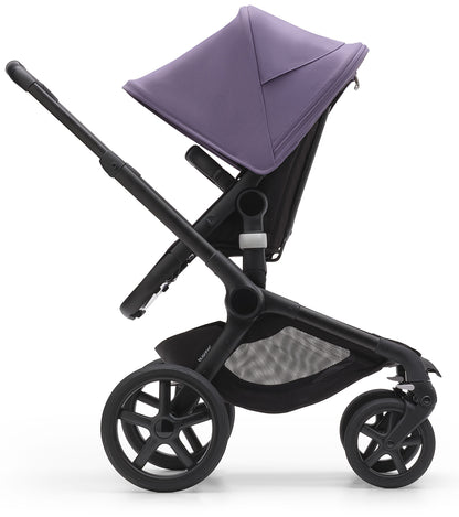 Bugaboo Fox 5 Complete Stroller - Black / Midnight Black / Astro Purple