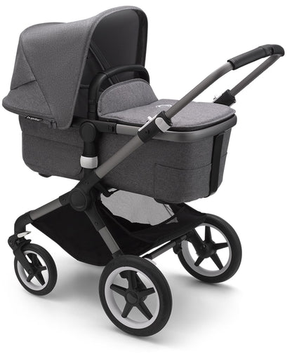 Bugaboo Fox3 Complete Stroller (One Box) - Graphite / Grey Melange / Grey Melange