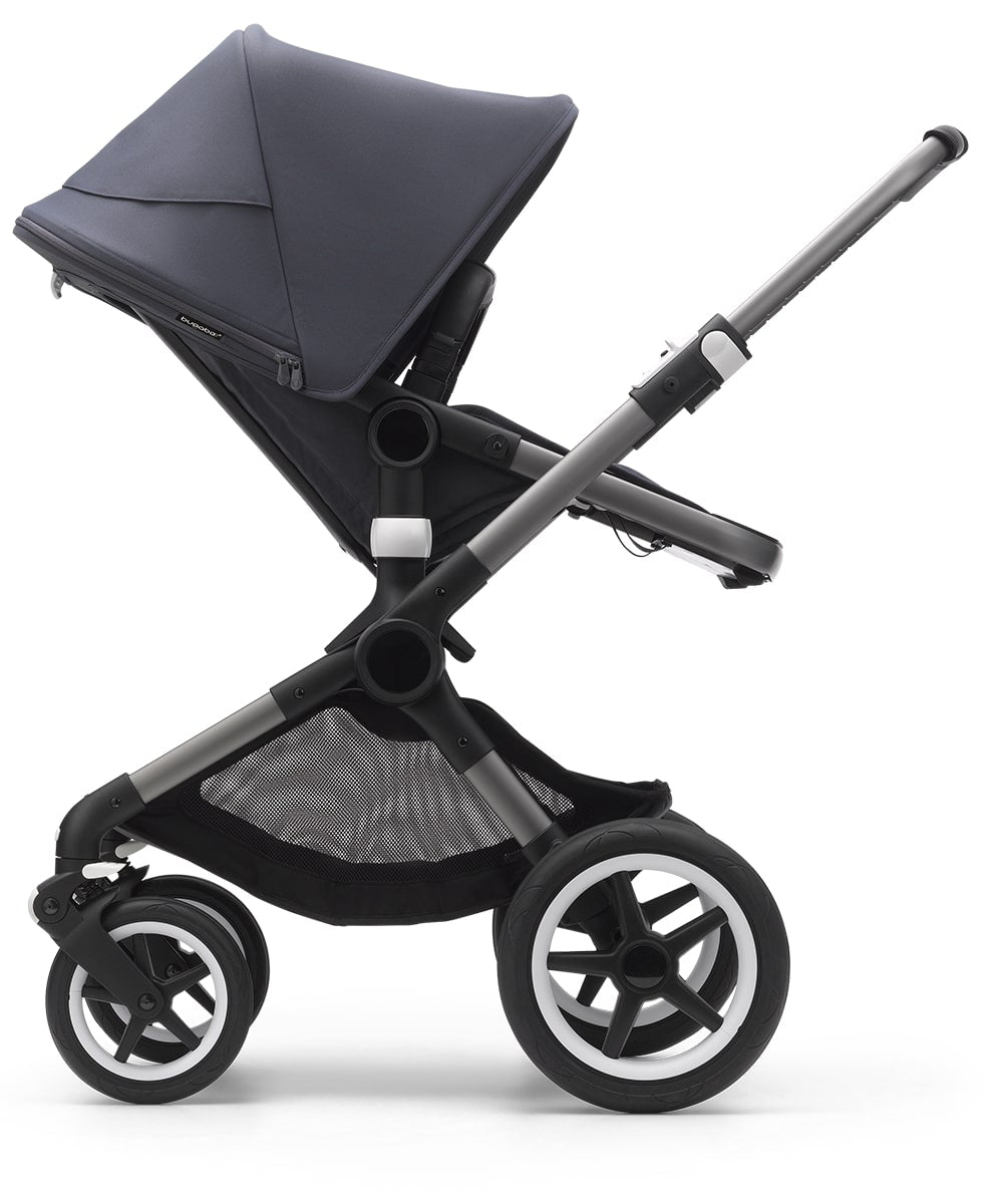 Bugaboo Fox3 Complete Stroller (One Box) - Graphite / Stormy Blue / Stormy Blue