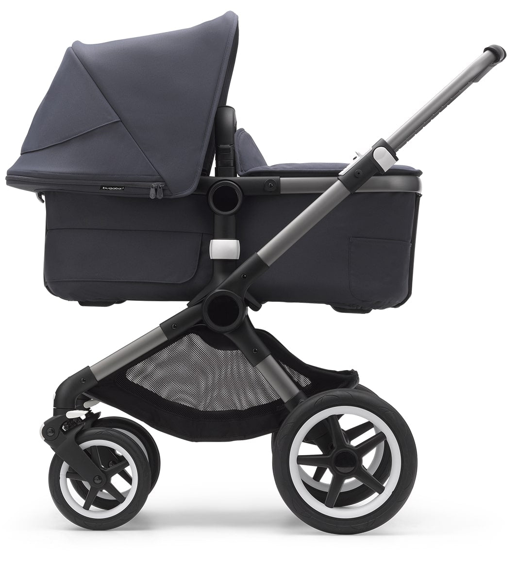 Bugaboo Fox3 Complete Stroller (One Box) - Graphite / Stormy Blue / Stormy Blue