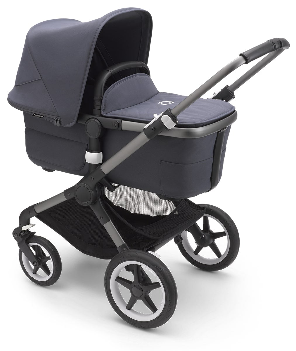 Bugaboo Fox3 Complete Stroller (One Box) - Graphite / Stormy Blue / Stormy Blue