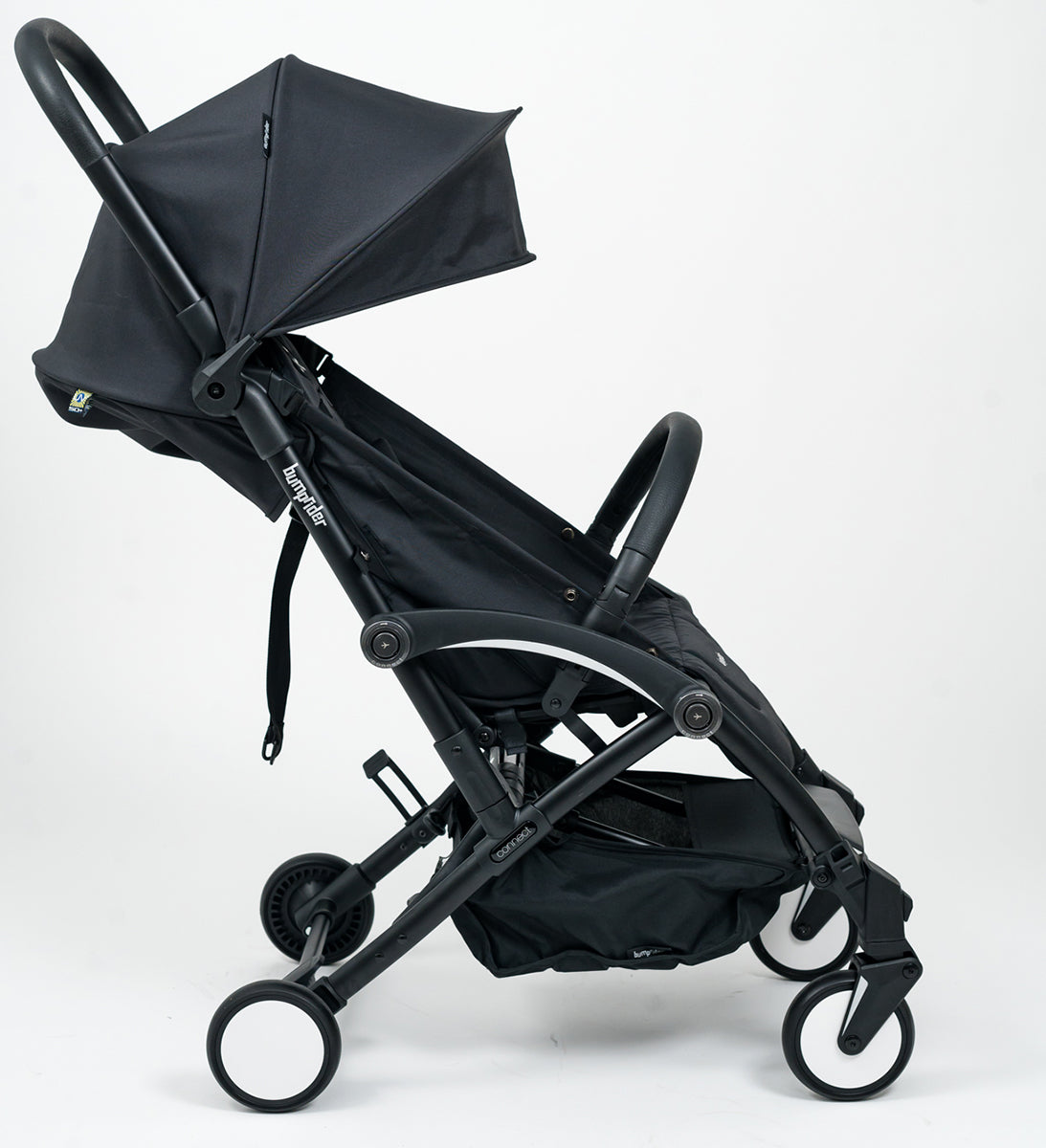 Bumprider Connect 3 Double Stroller Bundle - Black / Black