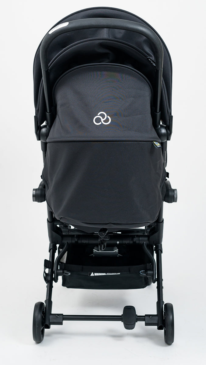 Bumprider Connect 3 Double Stroller Bundle - Black / Black