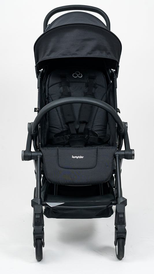 Bumprider Connect 3 Double Stroller Bundle - Black / Black