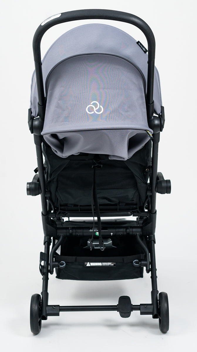 Bumprider Connect 3 Double Stroller Bundle - Black / Grey