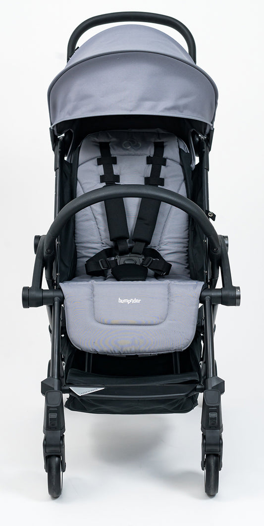 Bumprider Connect 3 Double Stroller Bundle - Black / Grey