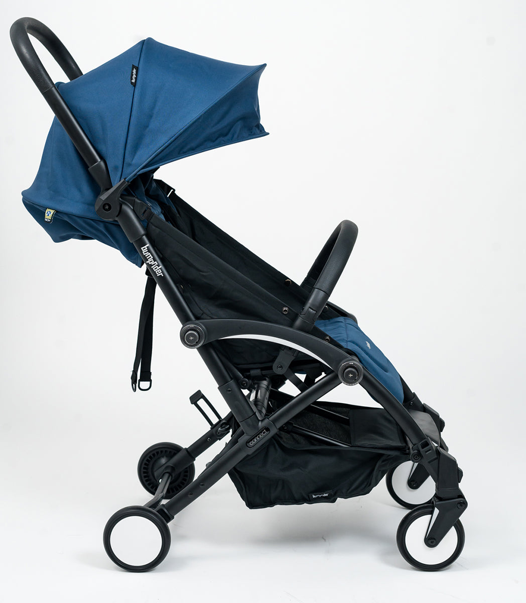 Bumprider Connect 3 Double Stroller Bundle - Black / Navy