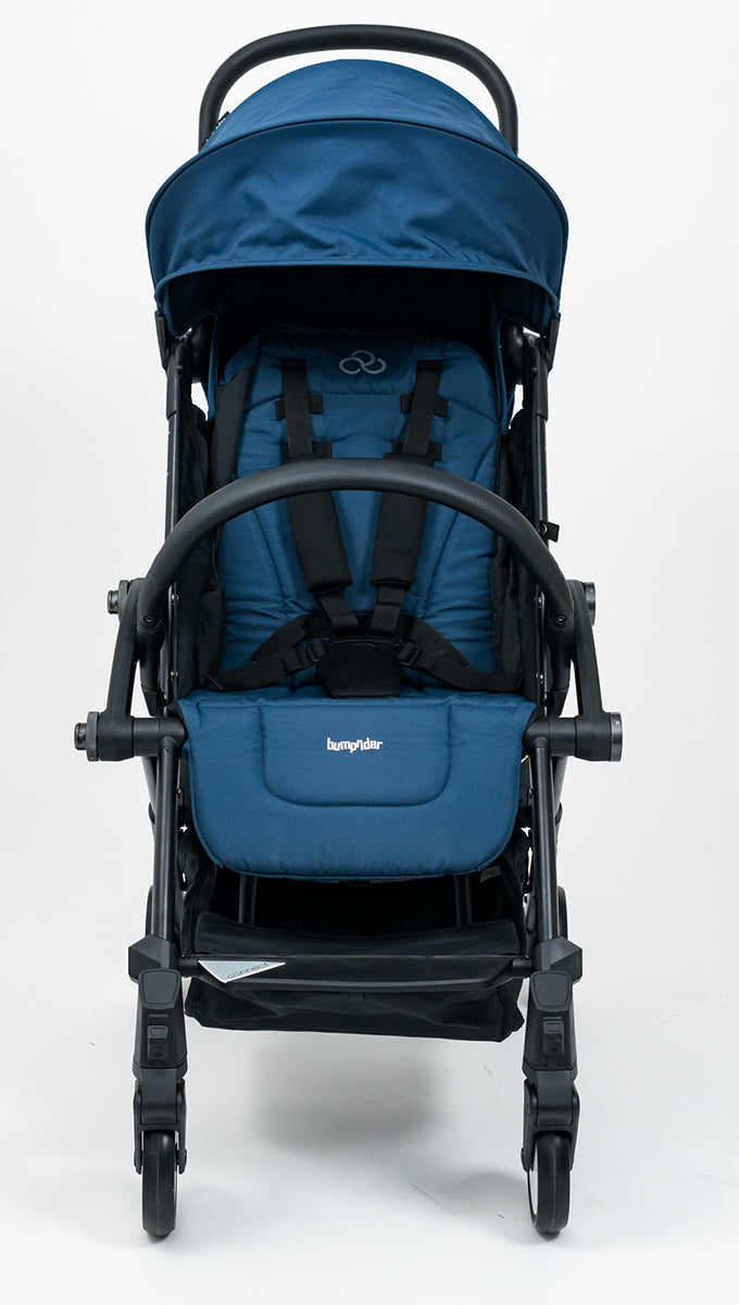 Bumprider Connect 3 Double Stroller Bundle - Black / Navy