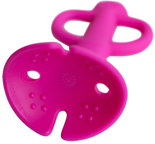 Busy Baby Teether & Training Spoon - Pink