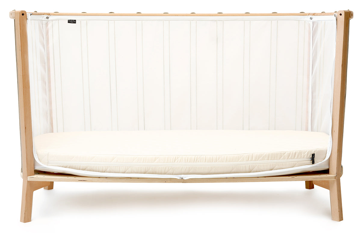 Charlie Crane KIMI Baby Bed with Foam Mattress - Hazelnut