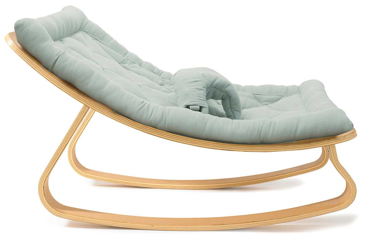 Charlie Crane LEVO Baby Rocker - Beech / Farrow