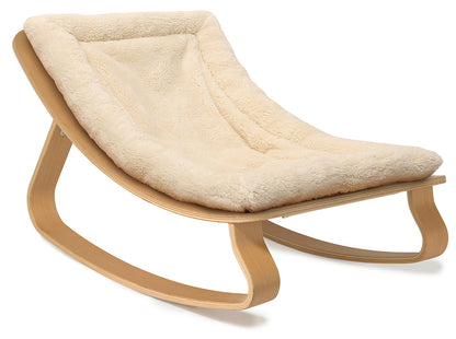 Charlie Crane LEVO Baby Rocker - Beech / Fur Milk