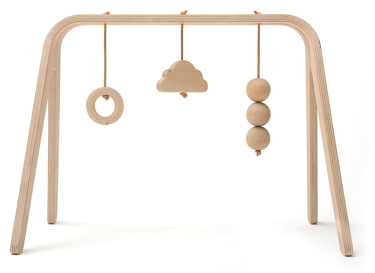 Charlie Crane NAHO Activity Arch + Wooden Toys