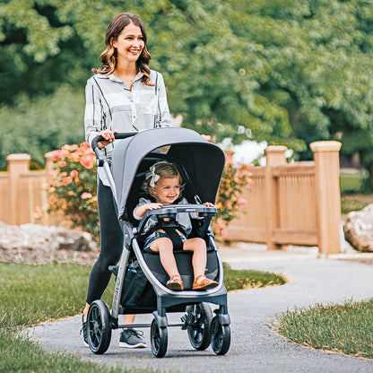 Chicco Bravo Quick-Fold Stroller - Black