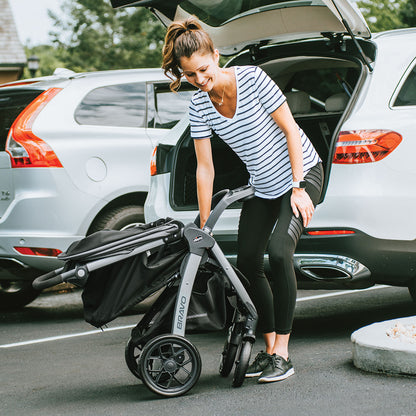 Chicco Bravo Quick-Fold Stroller - Black