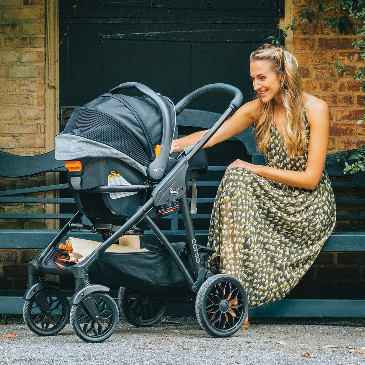 Chicco Corso Primo ClearTex Travel System - Aspen