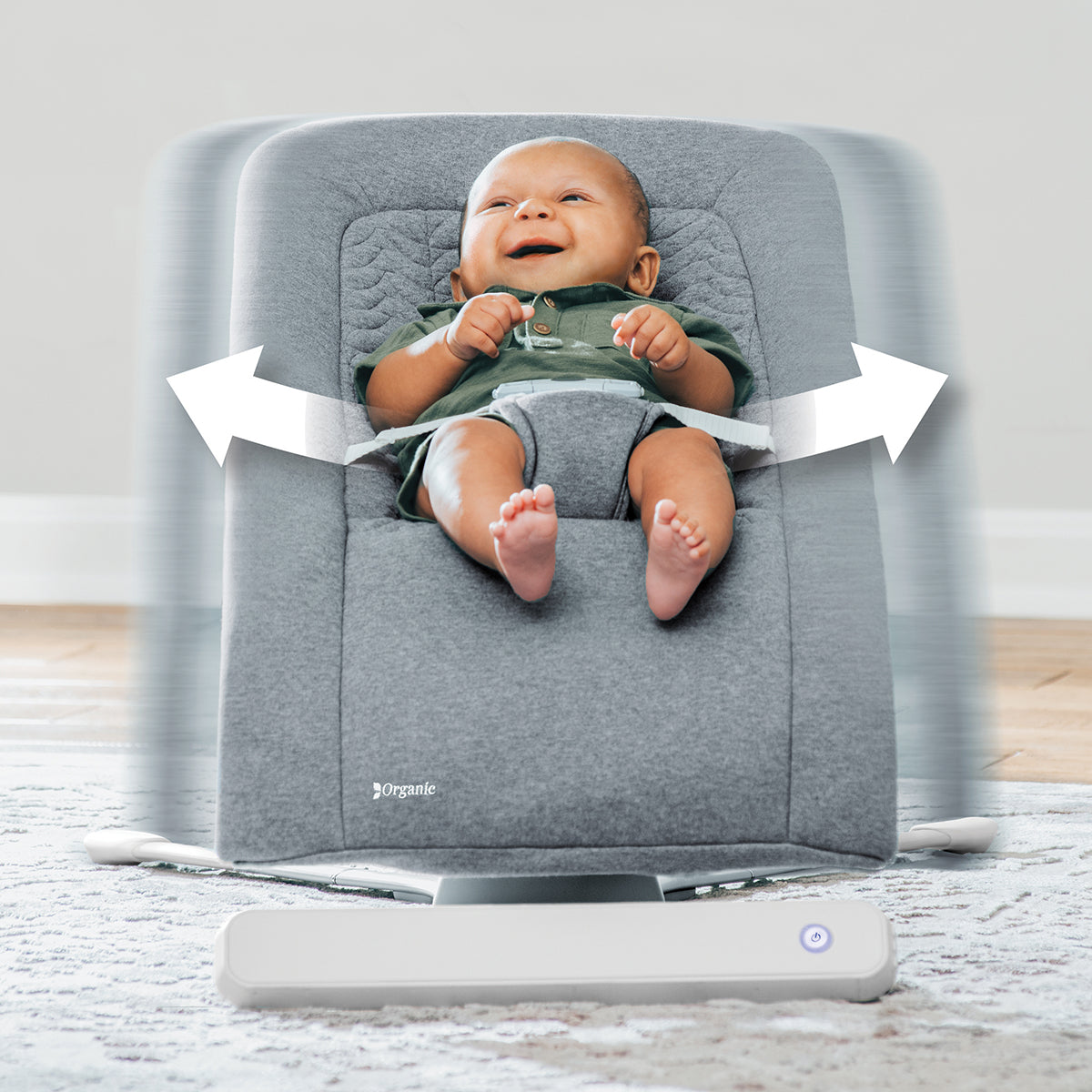 Chicco E-Motion Auto-Glider & Bouncer - Grey