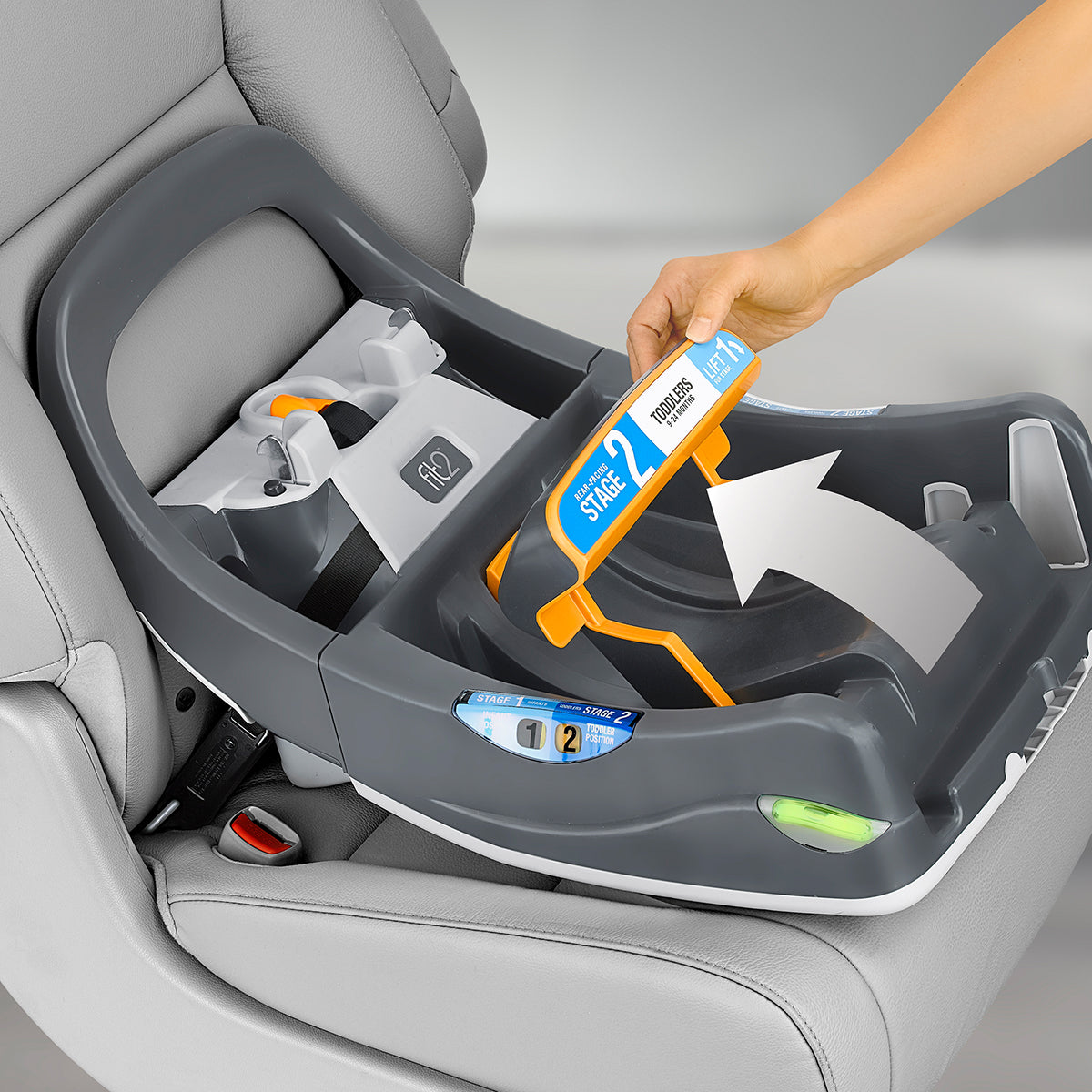 Chicco Fit2 Infant & Toddler Car Seat - Staccato