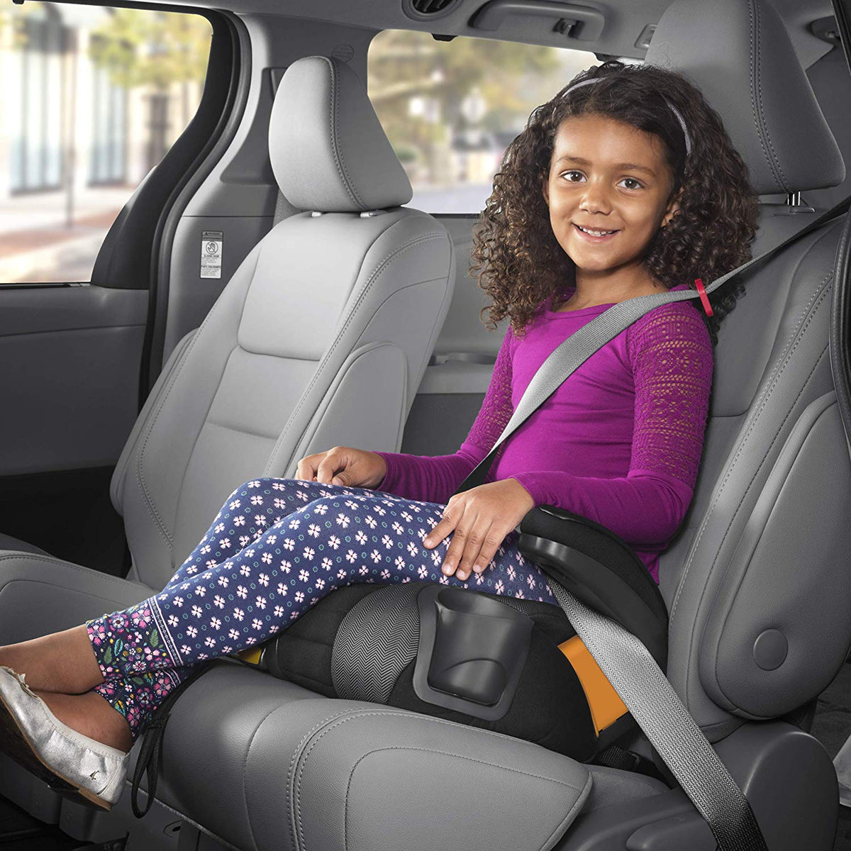 Chicco GoFit Plus Belt Positioning Booster Car Seat - Iron