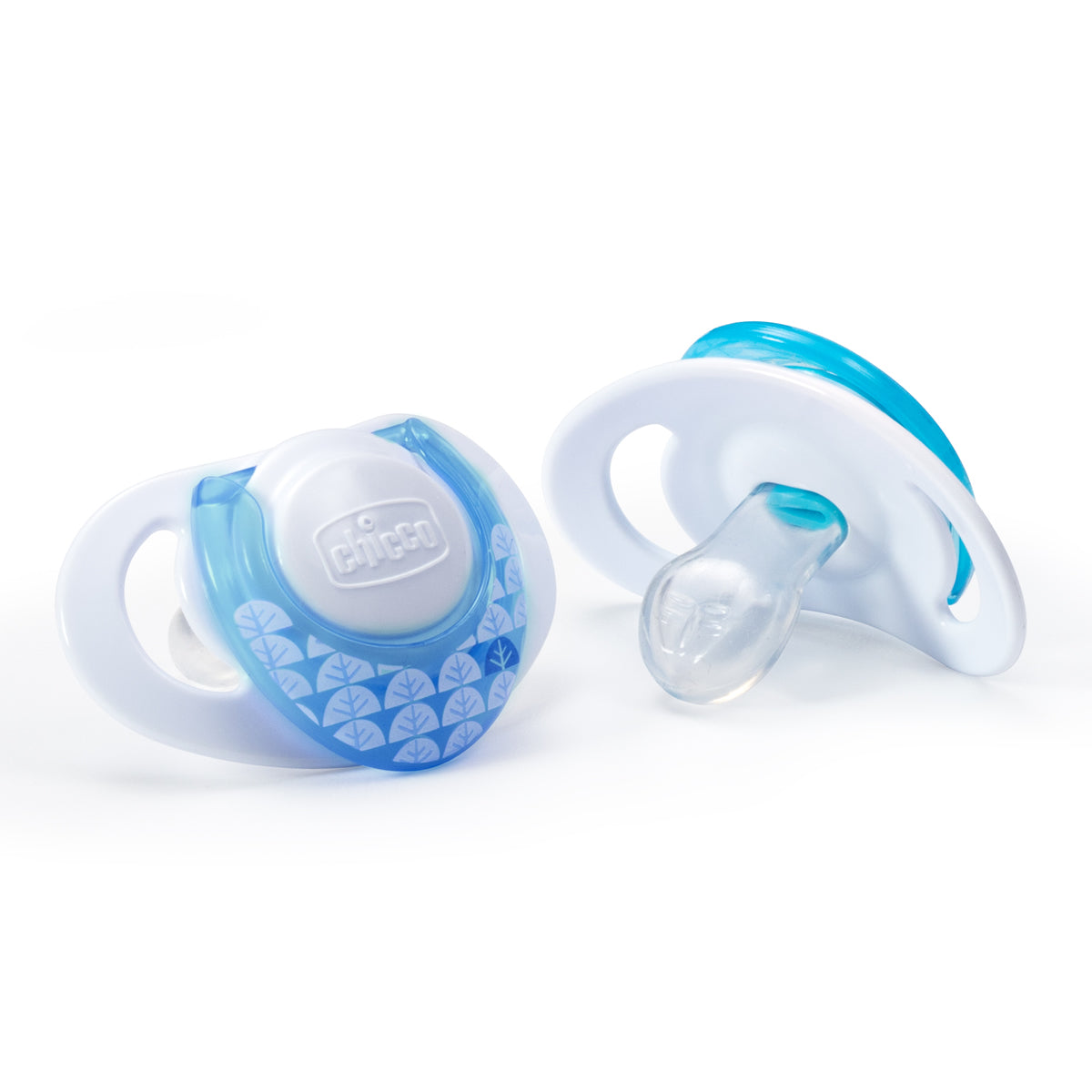 Chicco Hard Shield Orthodontic Pacifiers - Blue - 0M+