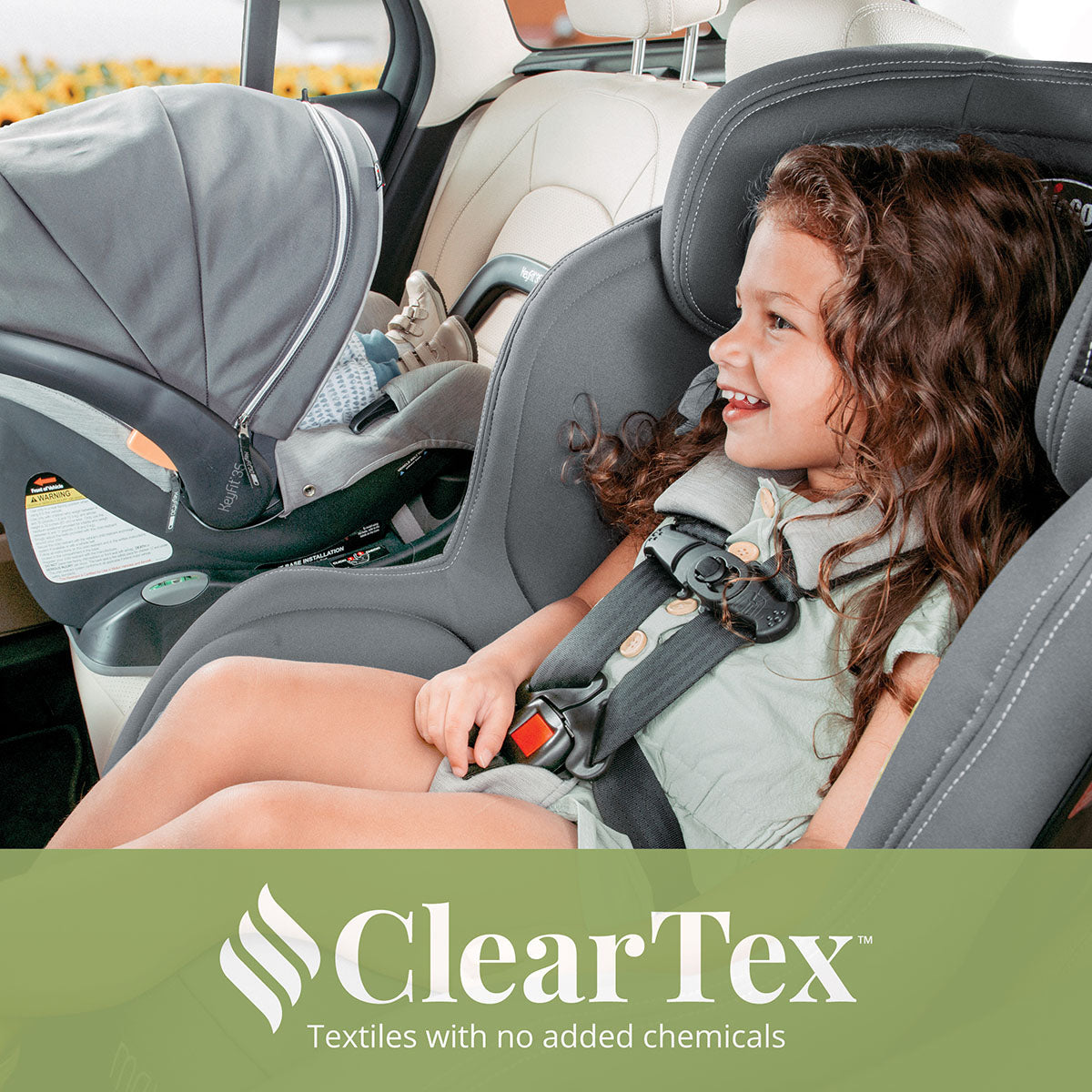 Chicco NextFit Max ClearTex Convertible Car Seat - Shadow