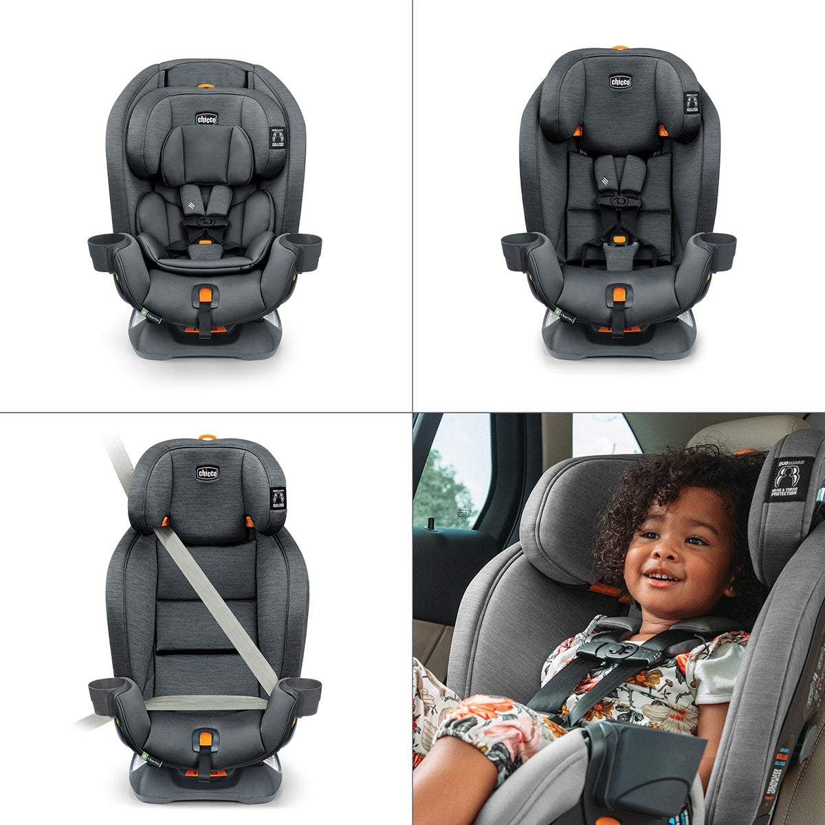 Chicco OneFit ClearTex All-In-One Convertible Car Seat - Drift