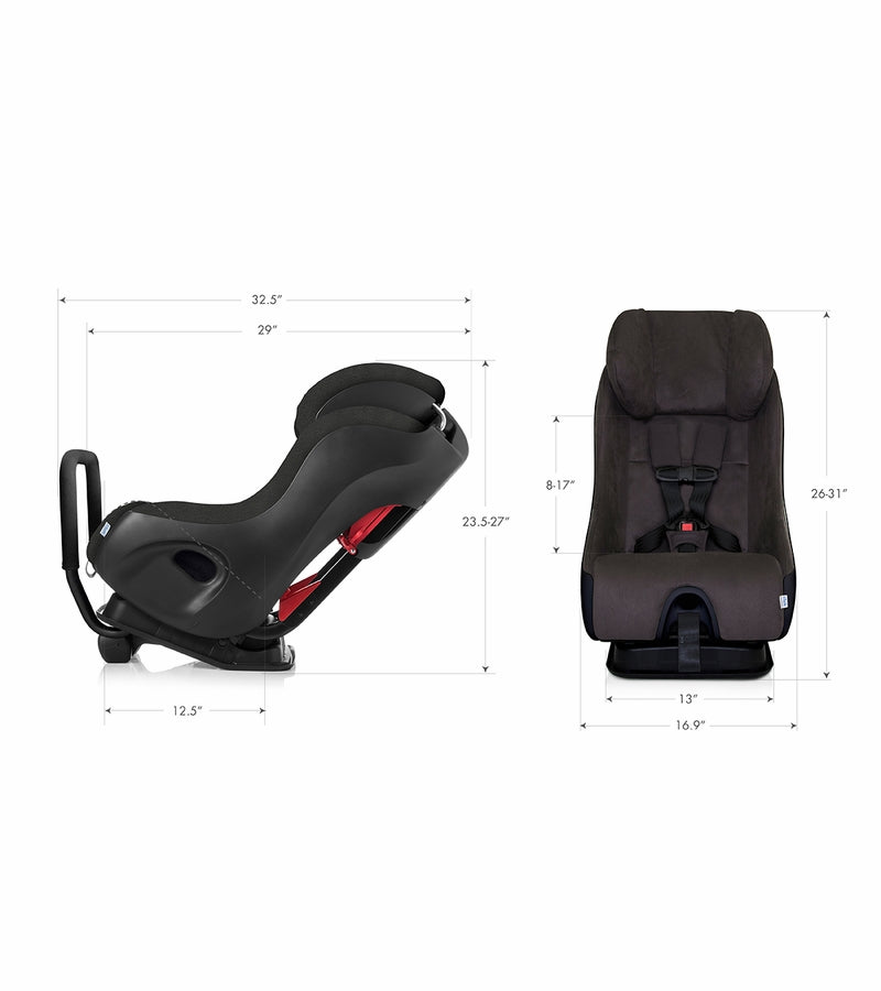 Clek 2021 Fllo Convertible Car Seat + Drink & Mat Thingy Bundle - Mammoth (Merino wool + TENCEL Blend)