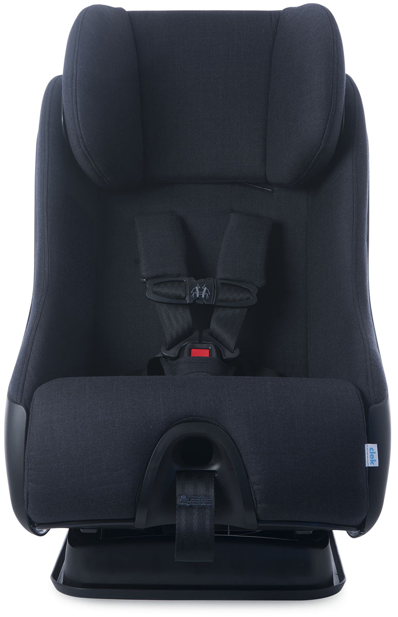 Clek Fllo Narrow Convertible Car Seat with Anti-Rebound Bar - Mammoth (Merino wool + TENCEL Blend)