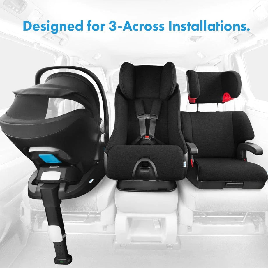 Clek Liing 2024 Lightweight Infant Car Seat with Load Leg - Pitch Black