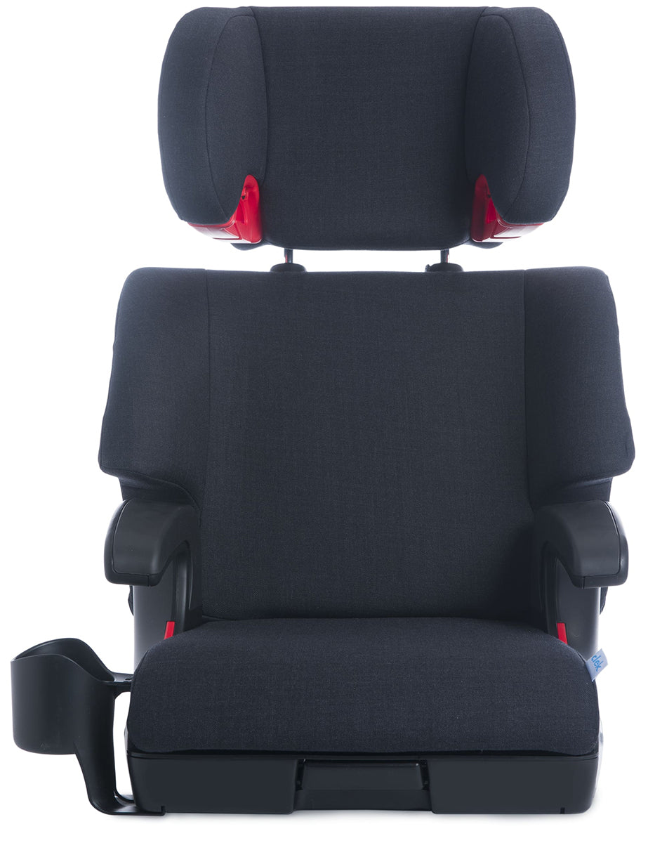 Clek Oobr High Back Belt Positioning Booster Car Seat - Mammoth (Merino wool + TENCEL Blend)