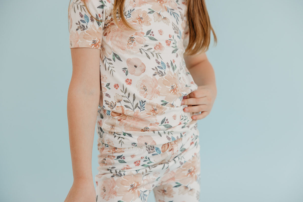 Copper Pearl 2 Piece Short Sleeve Pajamas - Autumn, 12M