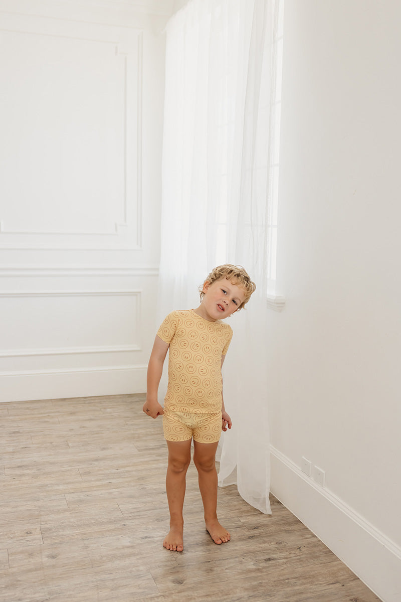 Copper Pearl 2 Piece Short Sleeve Pajamas - Vance, 12M