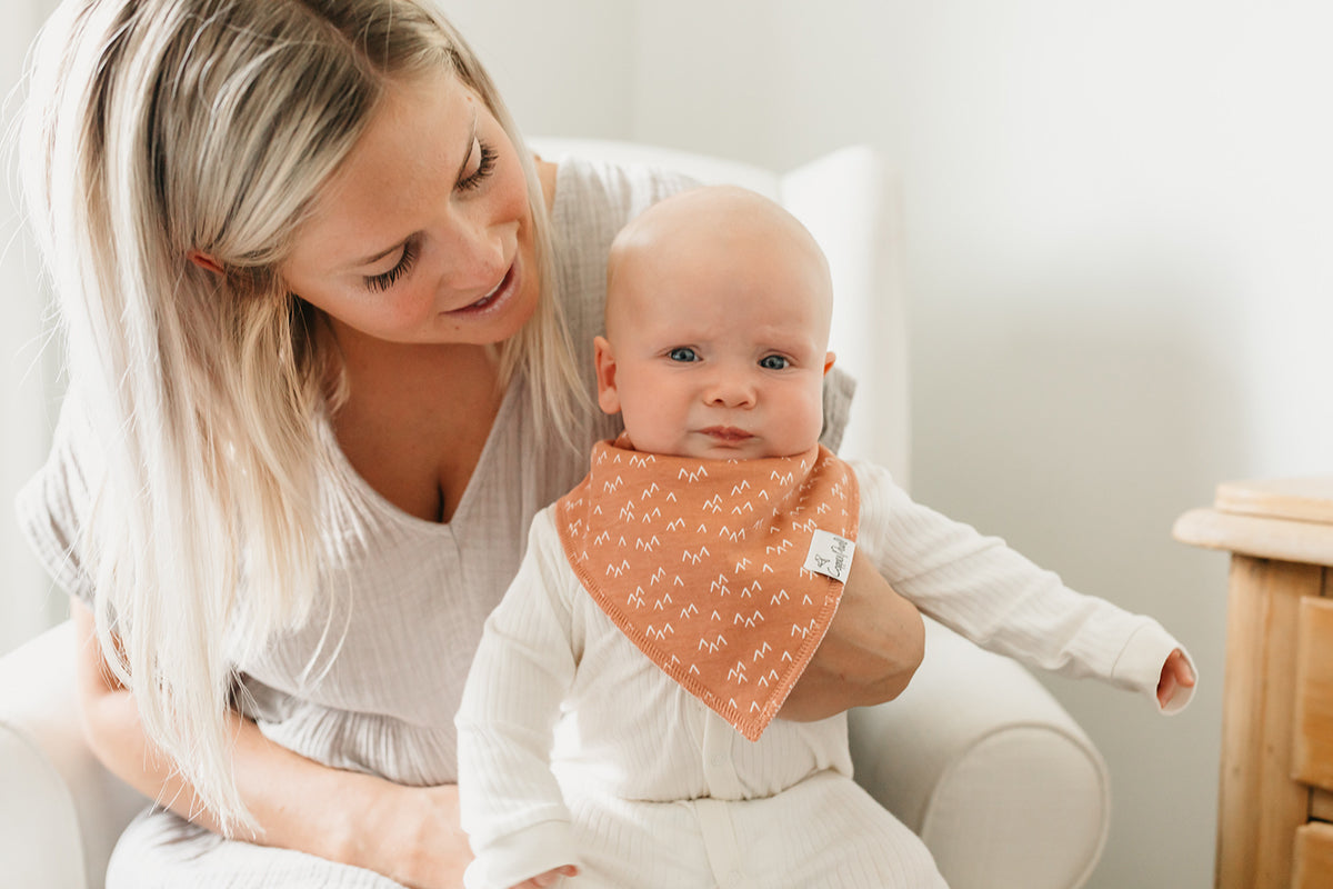 Copper Pearl Baby Bandana Bibs, 4 Pack - Atwood