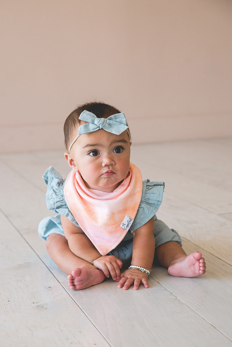 Copper Pearl Baby Bandana Bibs, 4 Pack - Autumn