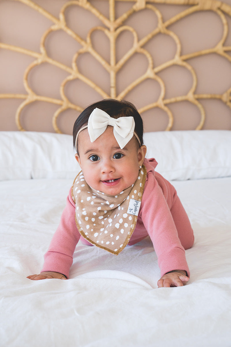 Copper Pearl Baby Bandana Bibs, 4 Pack - Autumn