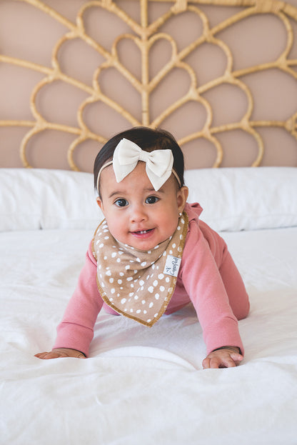 Copper Pearl Baby Bandana Bibs, 4 Pack - Autumn