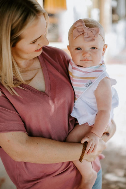 Copper Pearl Baby Bandana Bibs, 4 Pack - Enchanted