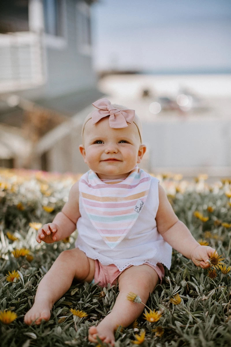 Copper Pearl Baby Bandana Bibs, 4 Pack - Enchanted