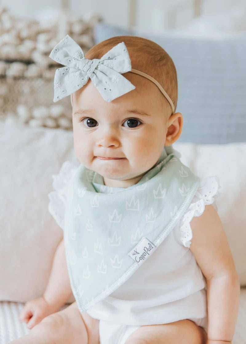 Copper Pearl Baby Bandana Bibs, 4 Pack - Enchanted