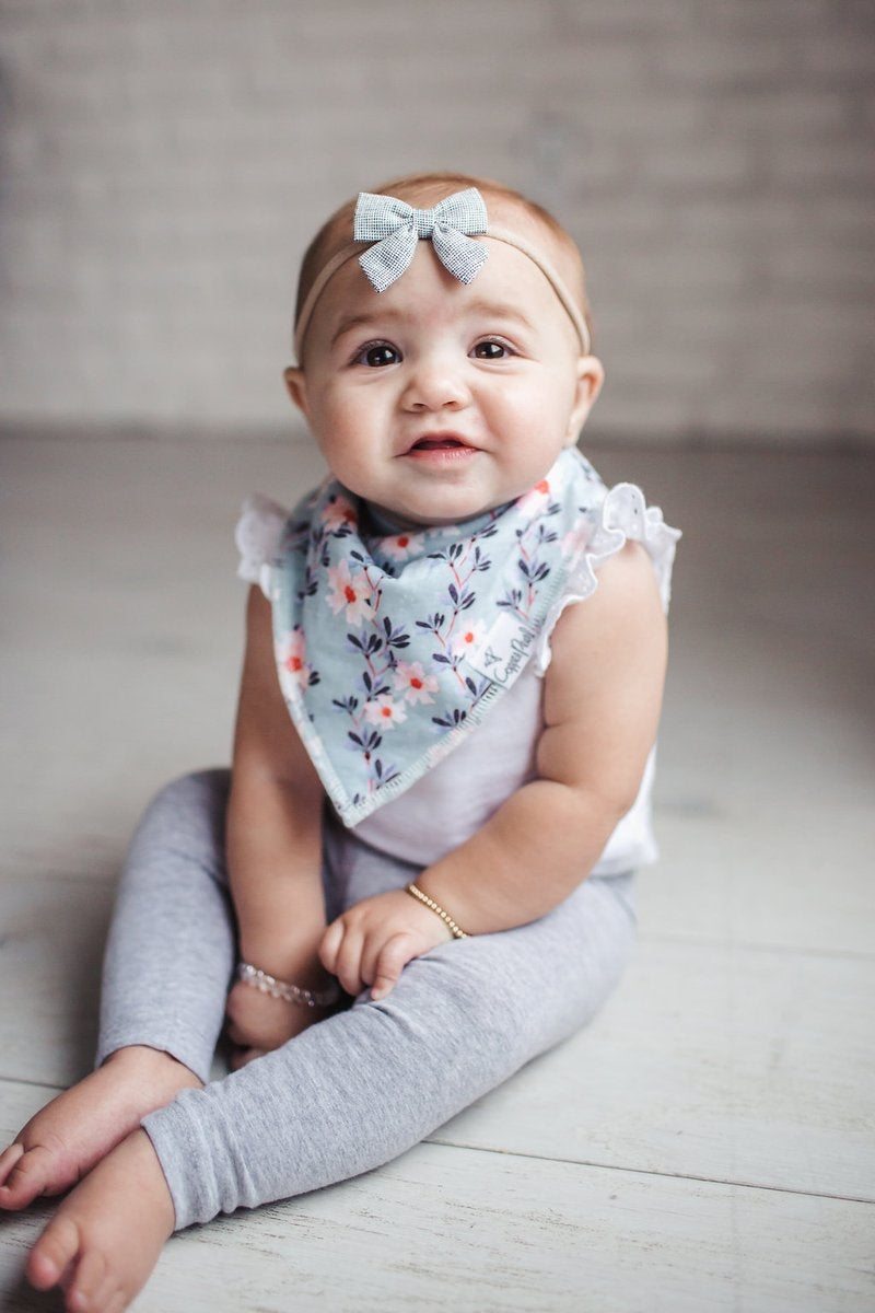 Copper Pearl Baby Bandana Bibs, 4 Pack - Morgan