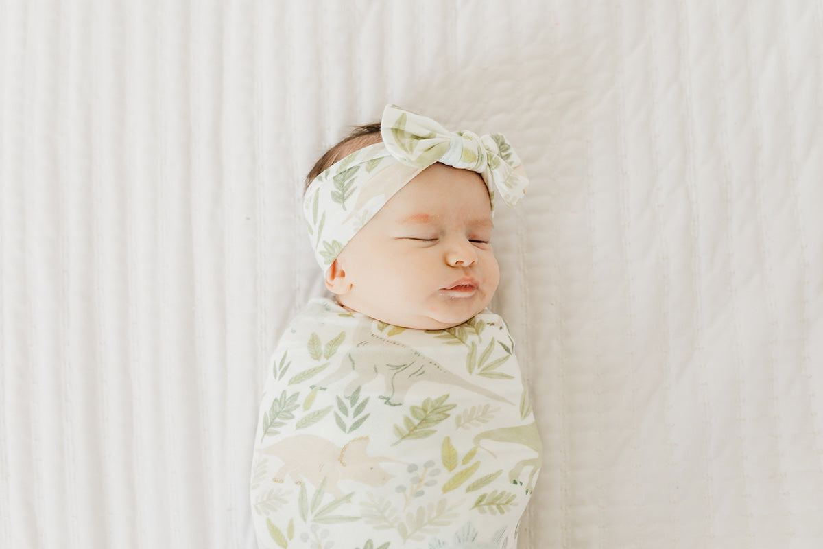 Copper Pearl Knit Swaddle Blanket - Rex