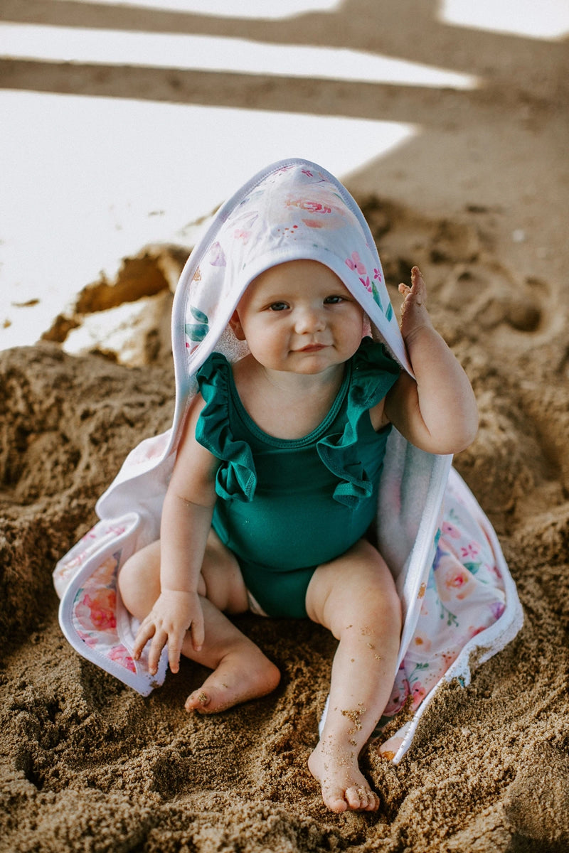 Copper Pearl Premium Hooded Towel - Bloom