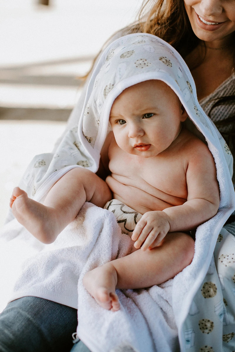 Copper Pearl Premium Hooded Towel - Chip