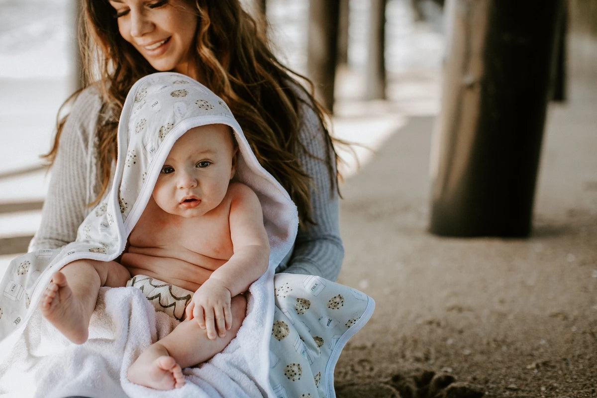 Copper Pearl Premium Hooded Towel - Chip