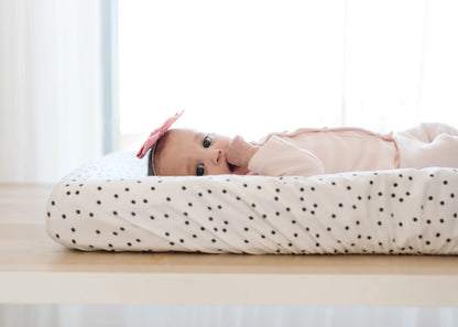 Copper Pearl Premium Knit Diaper Changing Pad Cover - Willow