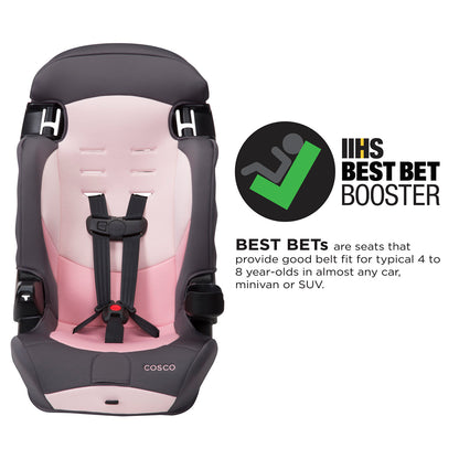 Cosco Finale DX 2-in-1 Harness Booster Car Seat - Sweetberry