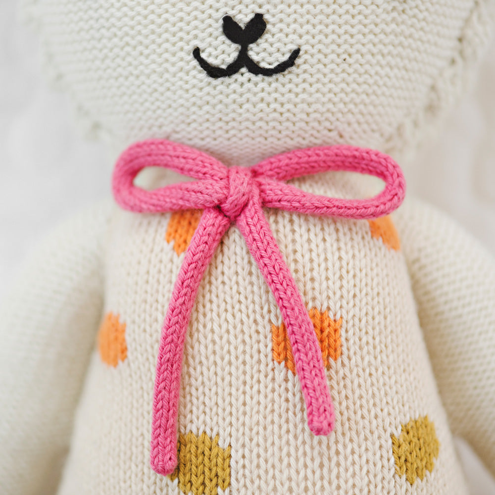 Cuddle+Kind Hand Knit Doll - Mini Lucy the Lamb, 13"