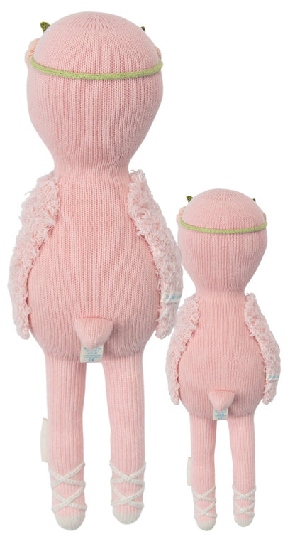 Cuddle+Kind Hand Knit Doll - Mini Penelope the Flamingo, 13"