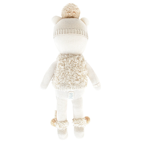 Cuddle+Kind Hand Knit Doll - Mini Stella the Polar Bear, 13"